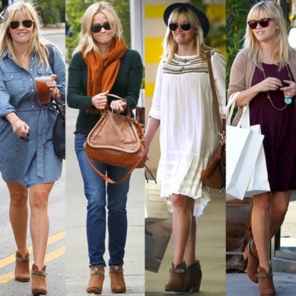 RAG & BONE HARROW SUEDE ROUND TOE ANKLE BOOTS - Picture 7 of 7